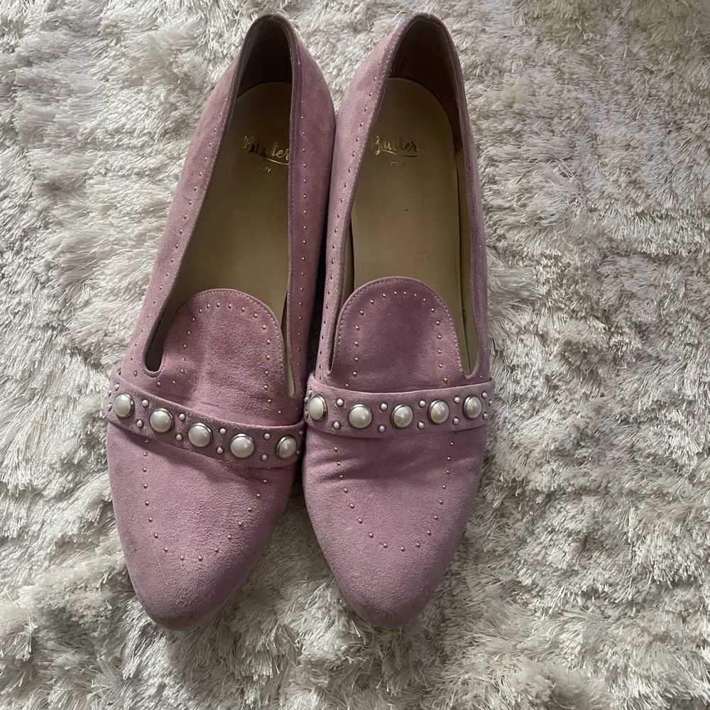 Butter Tamra Embellished Flats with Studded Detailing